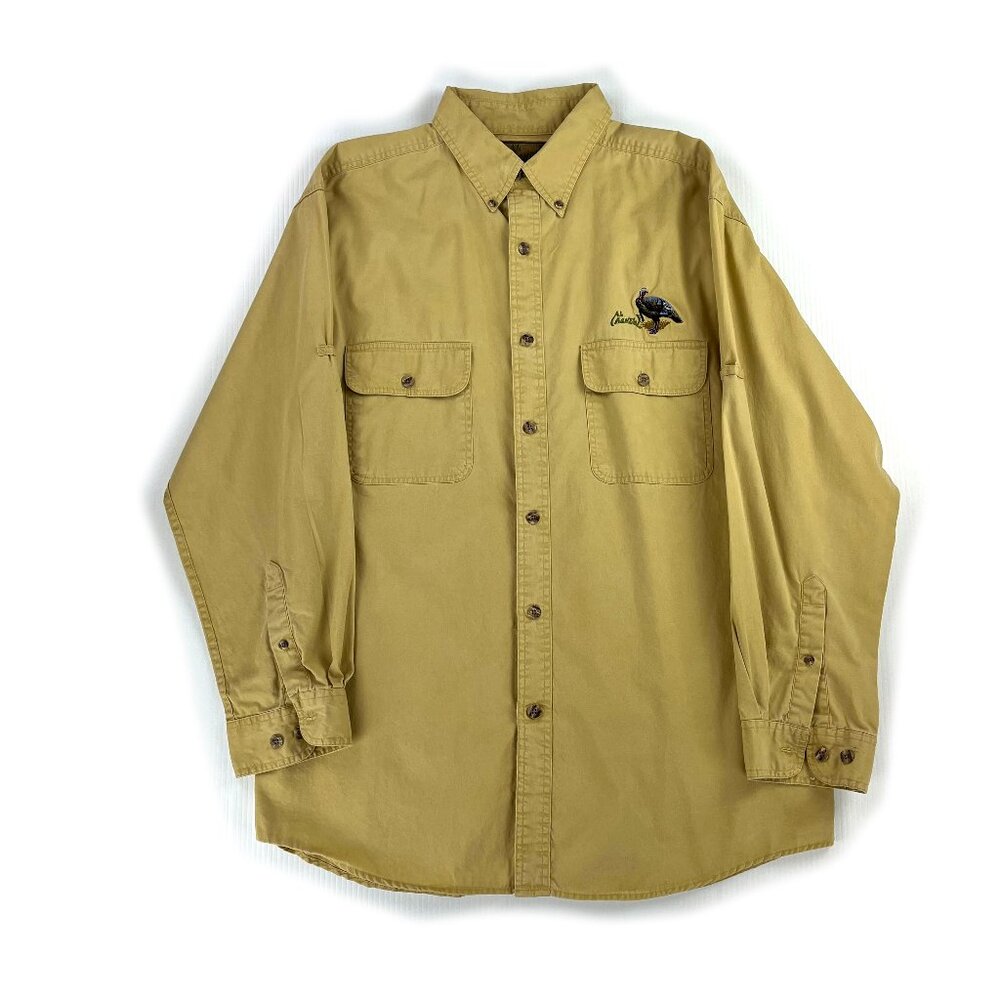 Al Agnew Aftco Turkey Hunting Hunter Bluewater Mens 2X XXL 2XL Long Sleeve Shirt